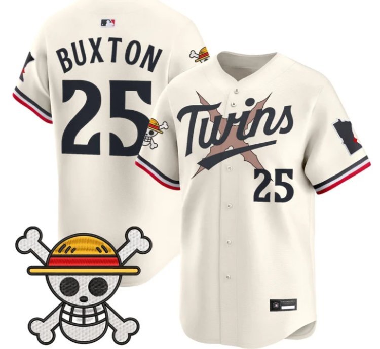 Byron Buxton 25 Minnesota Twins Baseball Jersey One Piece Premier Patch All Stitched
