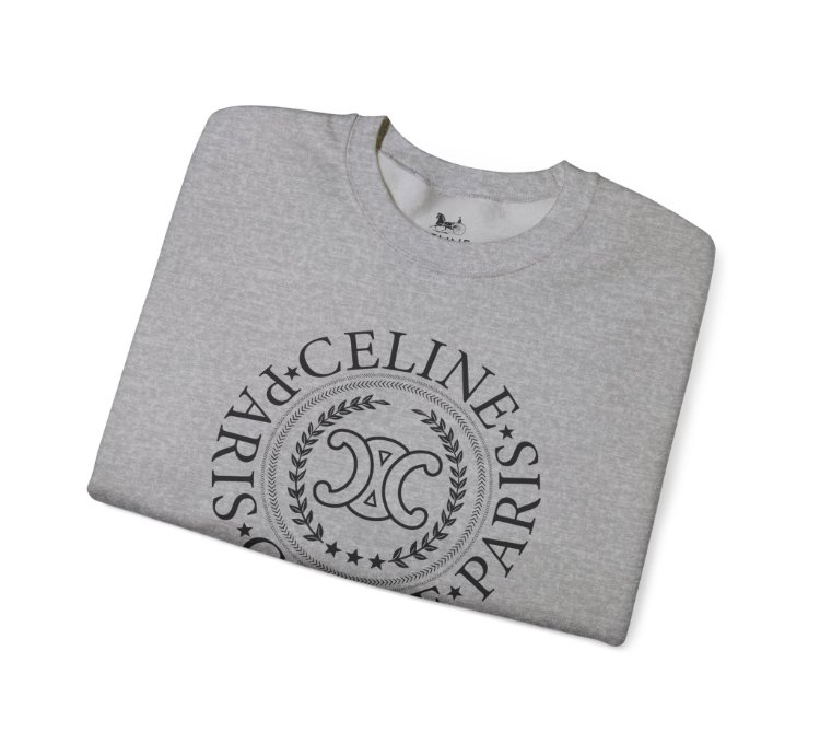 Celine University Grey Sweatshirt - Size Usa