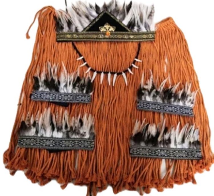 A Set Of Traditional Papuan Costumes For Elementary Middle High School And Adults Sajojo Dance And Carnival
