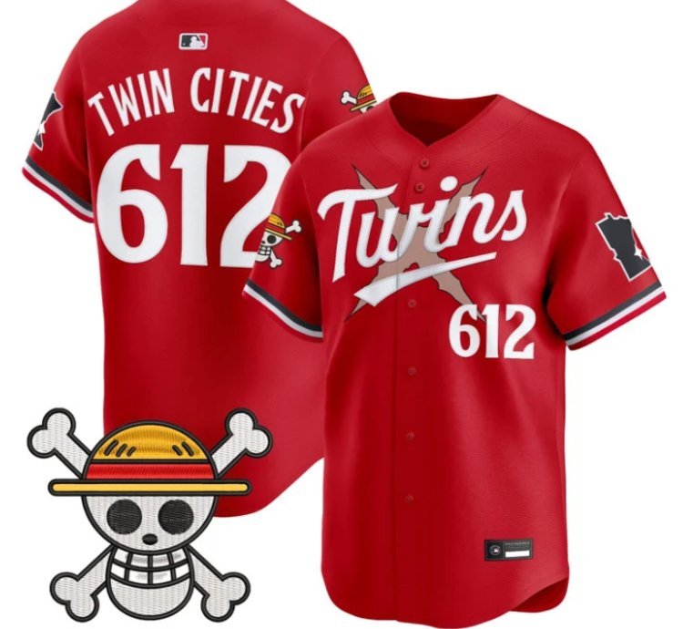 Twin Cities 612 Minnesota Twins Baseball Jersey One Piece Premier Patch All Stitched
