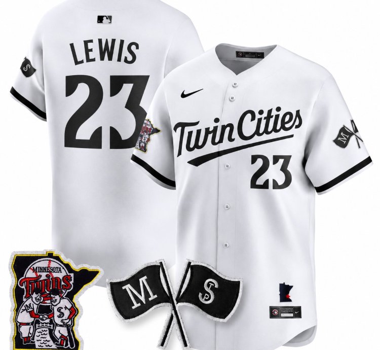 Royce Lewis 23 Minnesota Twins Baseball Jersey Vapor Patch Limited All Stitched