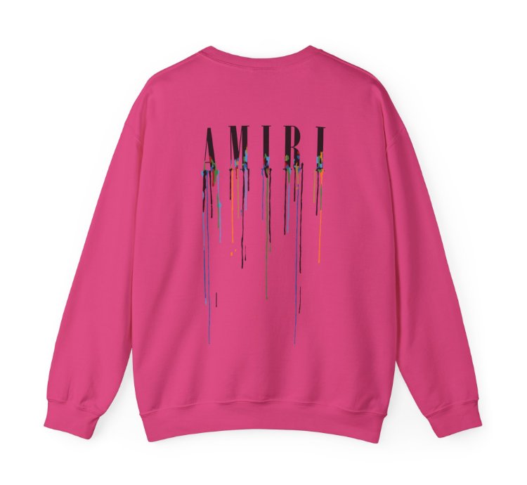 Amiri Paint Drip Heliconia Sweatshirt - Size Usa