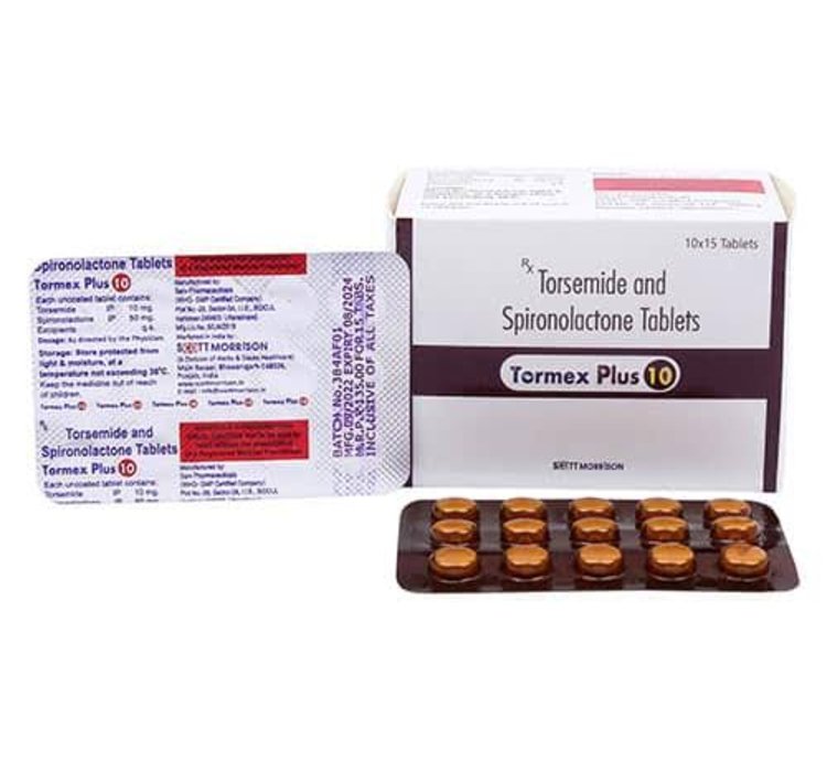 Torsemide And Spironolactone Tablets Used To Treat Edema fluid Overload