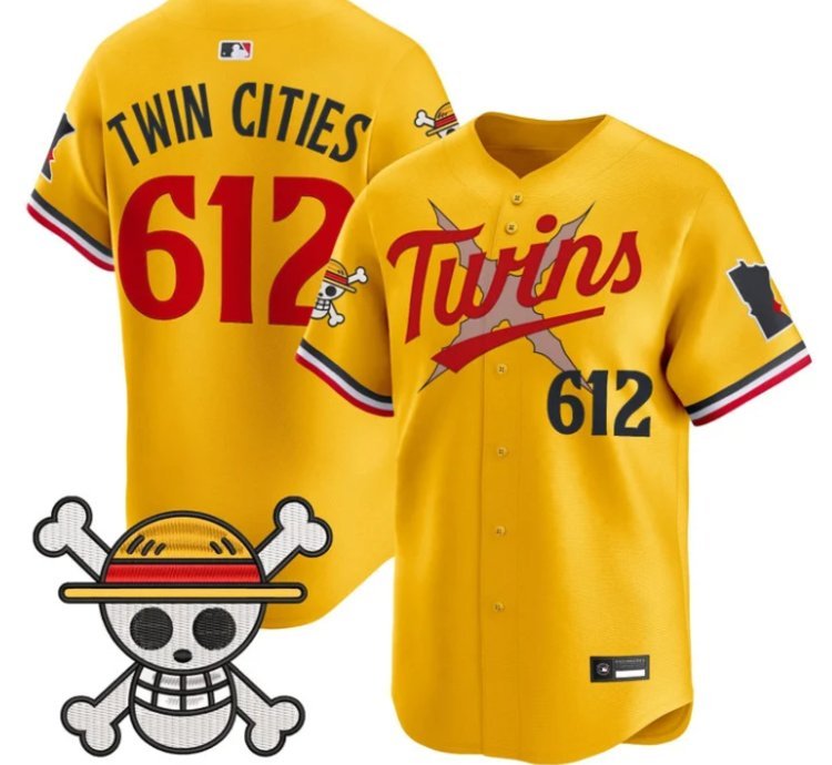 Twin Cities 612 Minnesota Twins Baseball Jersey One Piece Premier Patch All Stitched