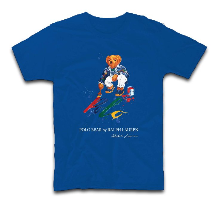 Polo Bear Painting Logo T-shirt
