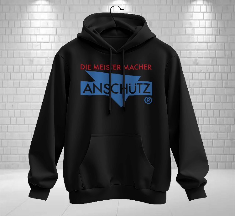 Anschutz Logo Hoodie S-3xl Made In Usa Shipping From Usa
