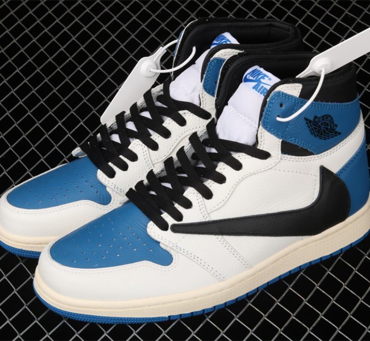 Nike Air Jordan Aj1 Retro High Og Sp Fragment X Travis Sneaker