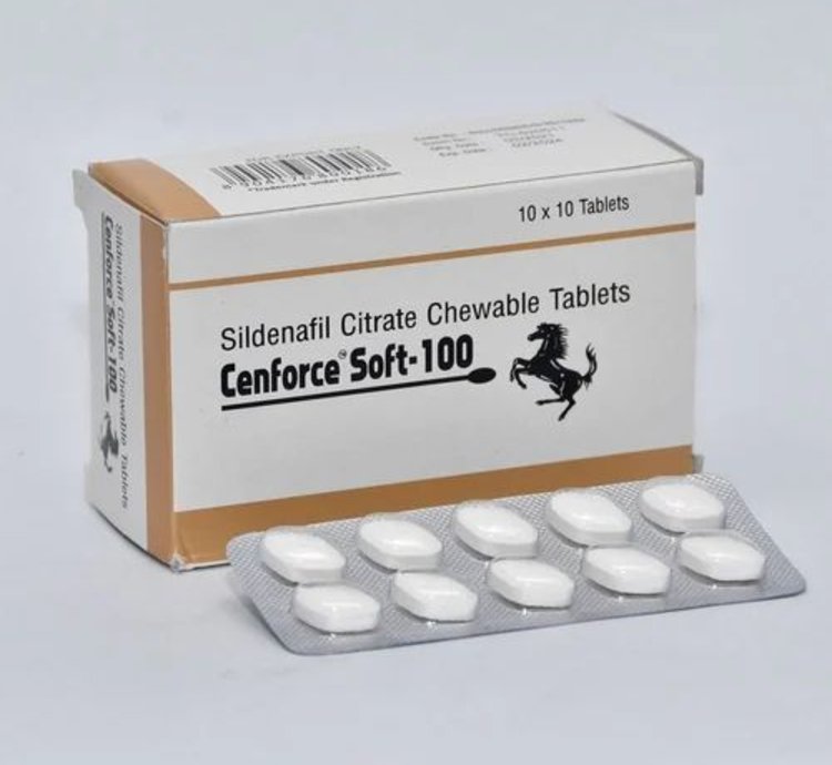 Sildenafil Chewable Cenforce Soft 100 Mg