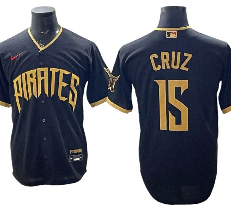 Pittsburgh Pirates 15 Oneil Cruz 2026 City Connect Limited Jersey - Black