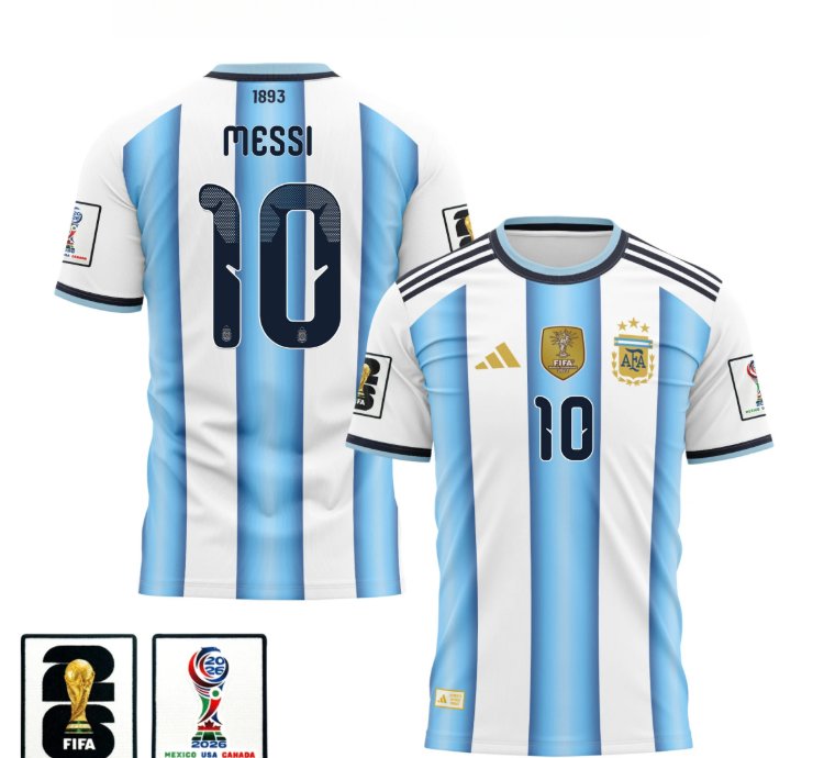 Lionel Messi 2026 World Cup Soccer Jersey