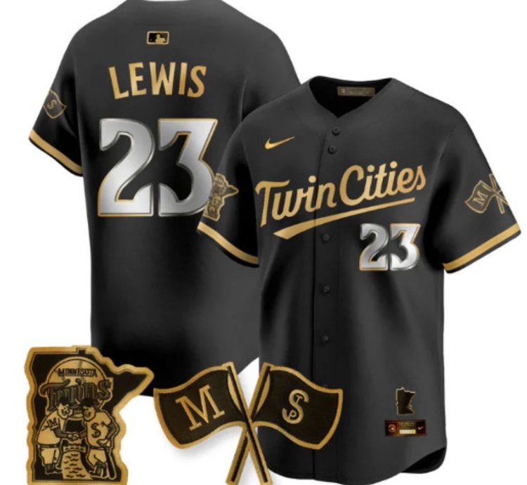 Royce Lewis 23 Minnesota Twins Baseball Jersey Vapor Patch Limited All Stitched