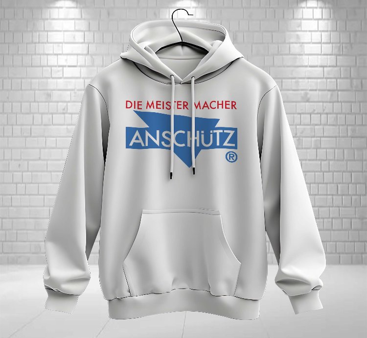 Anschutz Logo Hoodie S-3xl Made In Usa Shipping From Usa