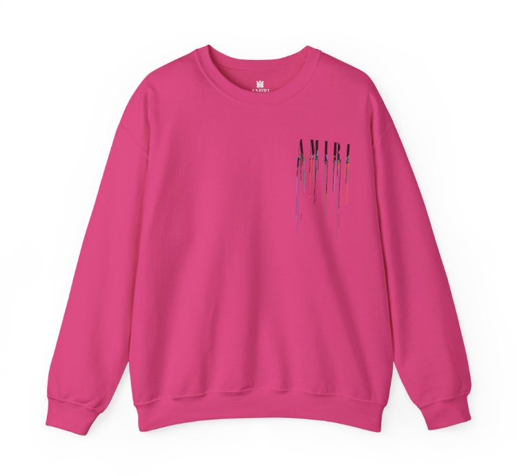 Amiri Paint Drip Heliconia Sweatshirt - Size Usa