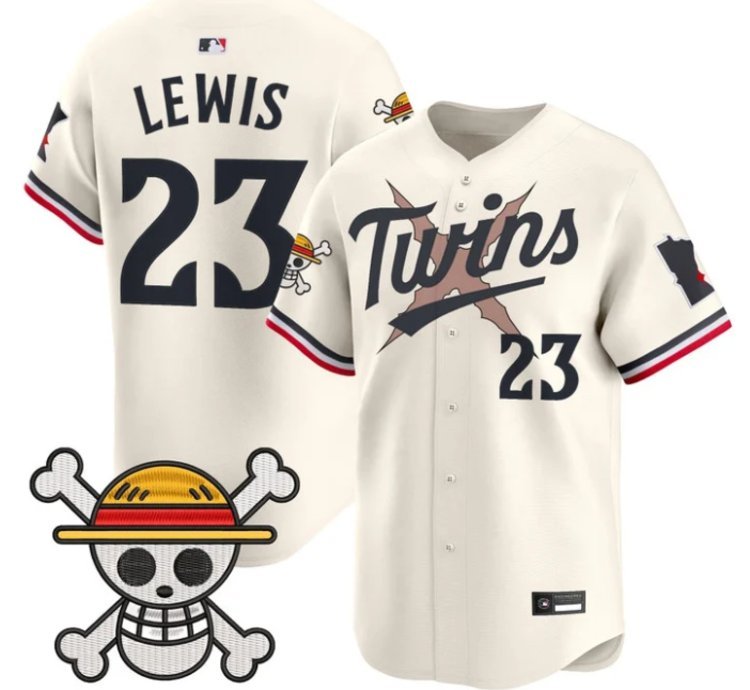 Royce Lewis 23 Minnesota Twins Baseball Jersey One Piece Premier Patch All Stitched