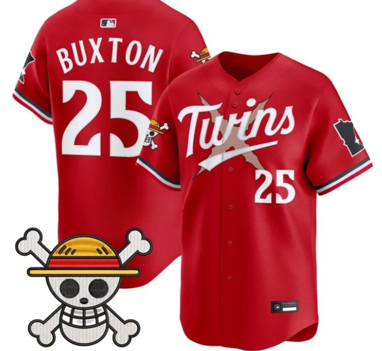 Byron Buxton 25 Minnesota Twins Baseball Jersey One Piece Premier Patch All Stitched