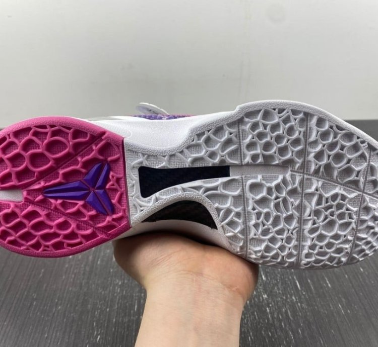 Kobe 6 Protro Purple White Silver Pink Sneaker