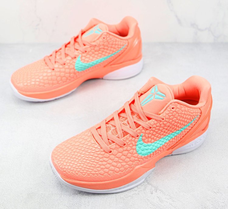 Kobe 6 Protro Peach Jam Anthony Davis Sneakers