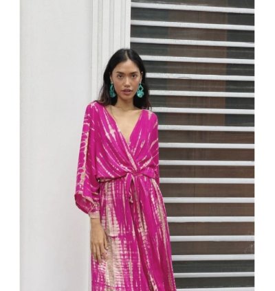 Maxi Kimono Jacket For Women Soft Rayon Lounge And Resort Wear