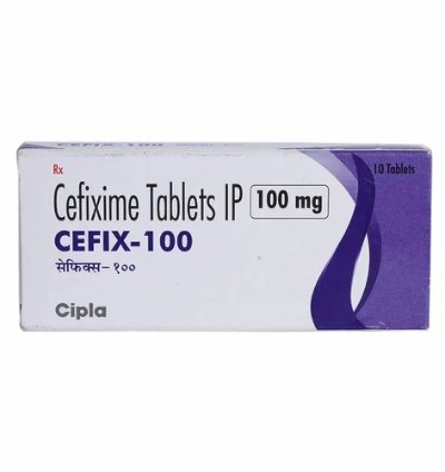 Cefixime Cefix 100 Mg For Bacterial Infections