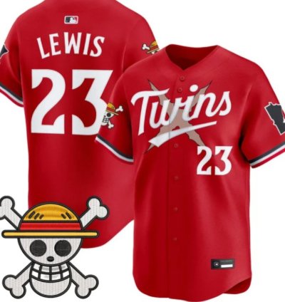 Royce Lewis 23 Minnesota Twins Baseball Jersey One Piece Premier Patch All Stitched
