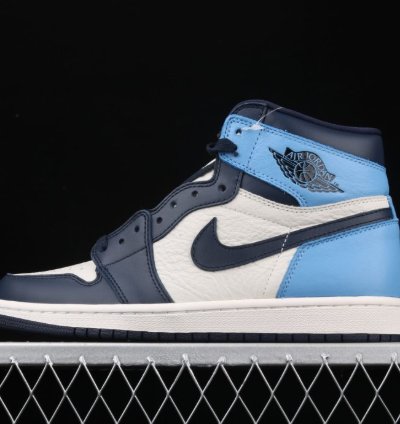Nike Air Jordan Aj1 Obsidian Sneaker