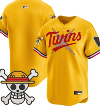 Team Minnesota Twins Baseball Jersey One Piece Premier Patch All Stitched