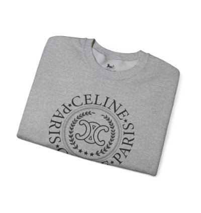 Celine University Grey Sweatshirt - Size Usa