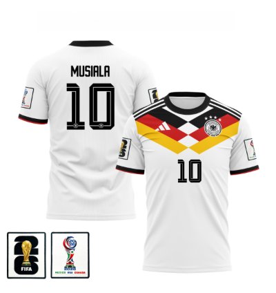 Jamal Musiala 2026 World Cup Soccer Jersey