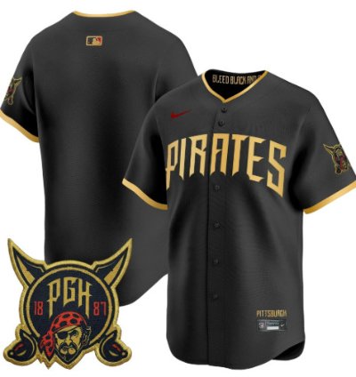 Team Pittsburgh Pirates Baseball Jersey 2026 City Connect X One Piece Vapor Limited Stitched