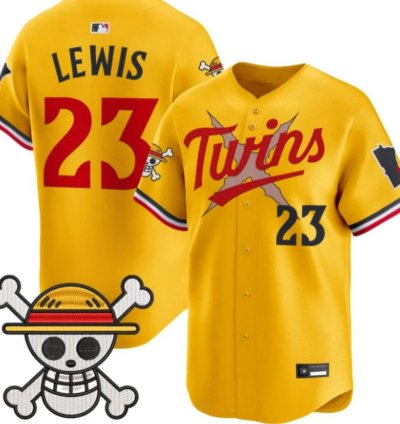 Royce Lewis 23 Minnesota Twins Baseball Jersey One Piece Premier Patch All Stitched
