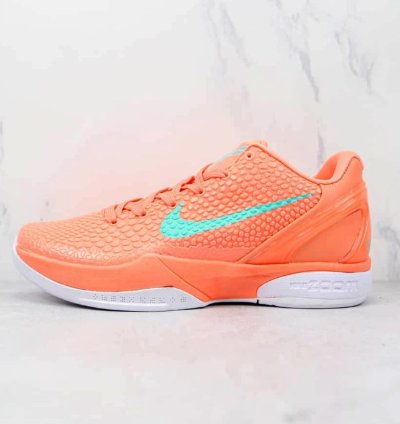 Kobe 6 Protro Peach Jam Anthony Davis Sneakers