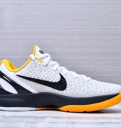 Kobe 6 Protro White Del Sol Sneakers