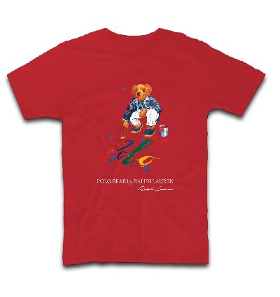 Polo Bear Painting Logo T-shirt