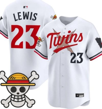 Royce Lewis 23 Minnesota Twins Baseball Jersey One Piece Premier Patch All Stitched