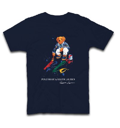 Polo Bear Painting Logo T-shirt