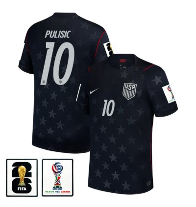Christian Pulisic 2026 World Cup Soccer Jersey Away
