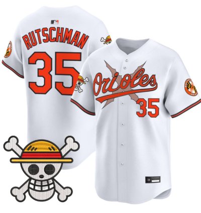 Adley Rutschman Jersey 35 Baltimore Orioles One Piece Premier Stitched White
