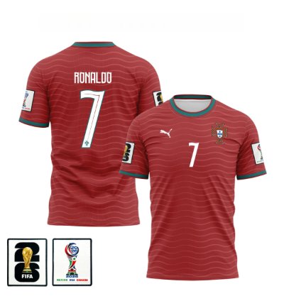 Cristiano Ronaldo 2026 World Cup Soccer Jersey