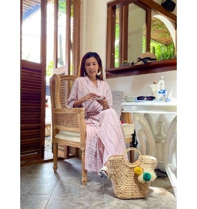 Resort Wear Kimono For Women Elegant Loose Fit Cover Up