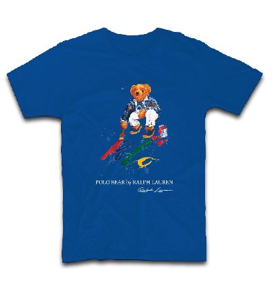 Polo Bear Painting Logo T-shirt