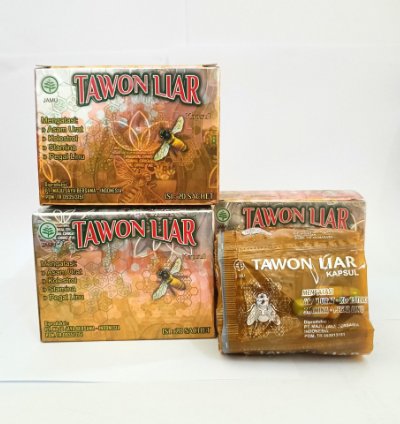 Tawon Liar Wild Wasp Capsules Original Product Herbs For Gout Stamina Immune