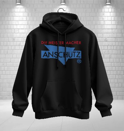 Anschutz Logo Hoodie S-3xl Made In Usa Shipping From Usa
