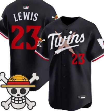 Royce Lewis 23 Minnesota Twins Baseball Jersey One Piece Premier Patch All Stitched