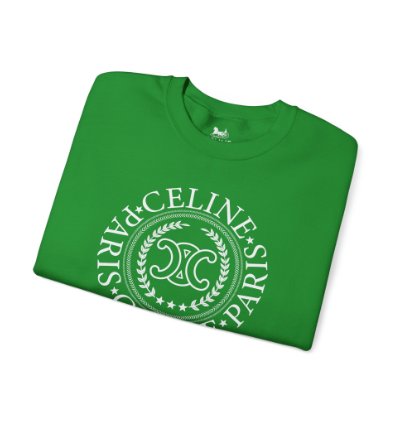 Celine University Green Sweatshirt - Size Usa
