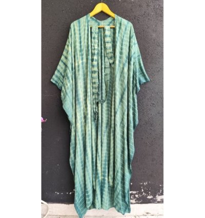 Handmade Style Kimono Wrap Lightweight Summer Outerwear