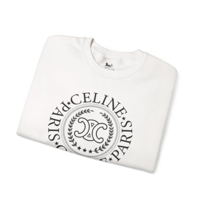 Celine University White Sweatshirt - Size Usa