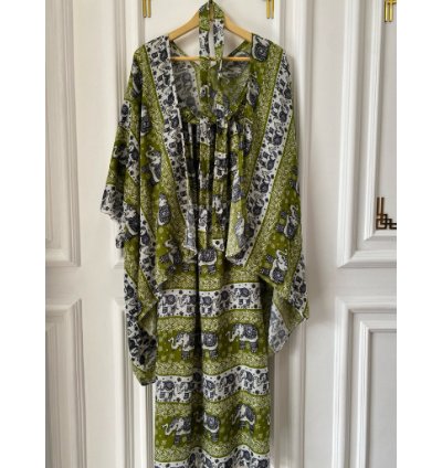 Casual Vacation Dress Set Lightweight Rayon Layering Outfit