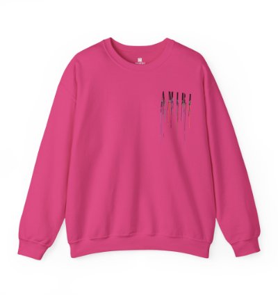 Amiri Paint Drip Heliconia Sweatshirt - Size Usa