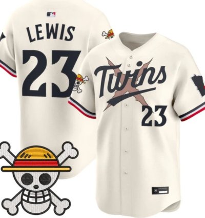 Royce Lewis 23 Minnesota Twins Baseball Jersey One Piece Premier Patch All Stitched