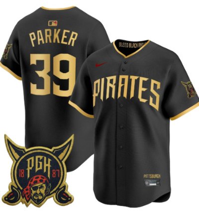 Dave Parker 39 Pittsburgh Pirates Baseball Jersey 2026 City Connect Vapor Premier Limited All Stitched